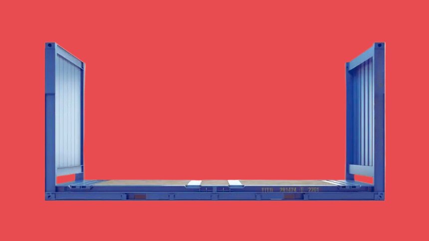 20ft Flat Rack Container - Image 2