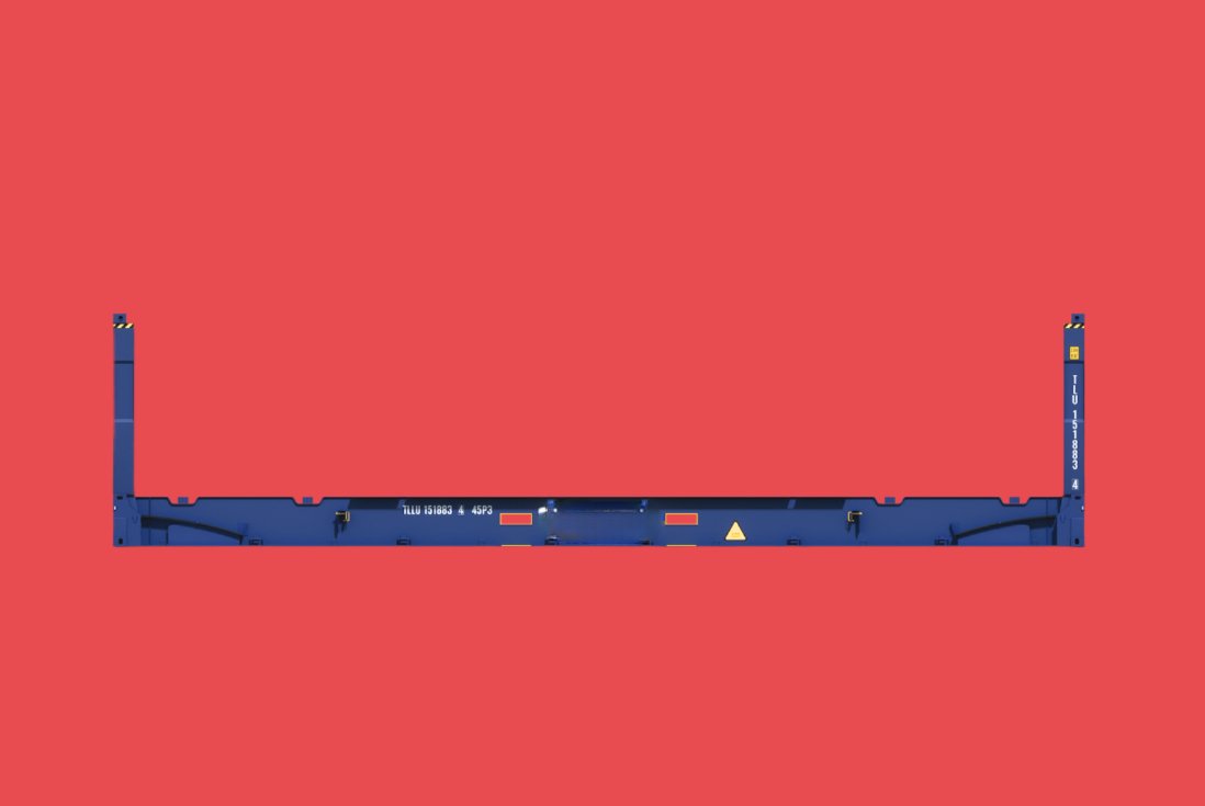 40ft Flat Rack Container - Image 2